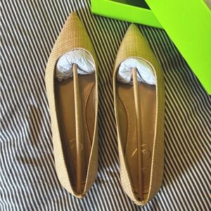 Sam Edelman Wanda Pointed Toe Flat - Beechwood Weave